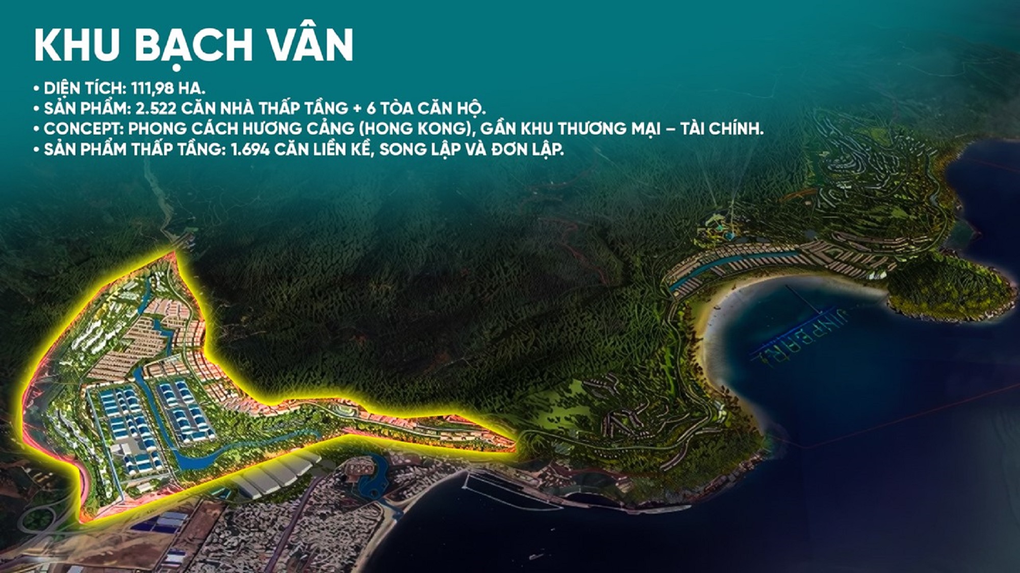 Phân khu Bạch Vân Vinhomes Làng Vân (Vinhomes Hải Vân Bay)