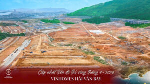 Tiến độ Vinhomes Làng Vân tháng 4.2026