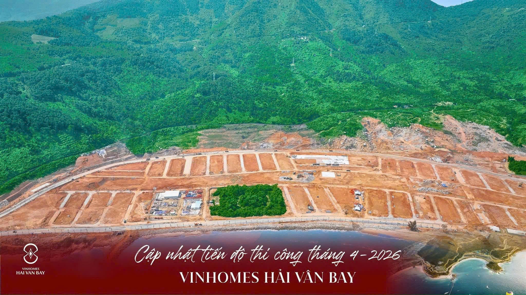 Tiến độ Vinhomes Làng Vân phân khu Đảo Ngọc tháng 4.2026